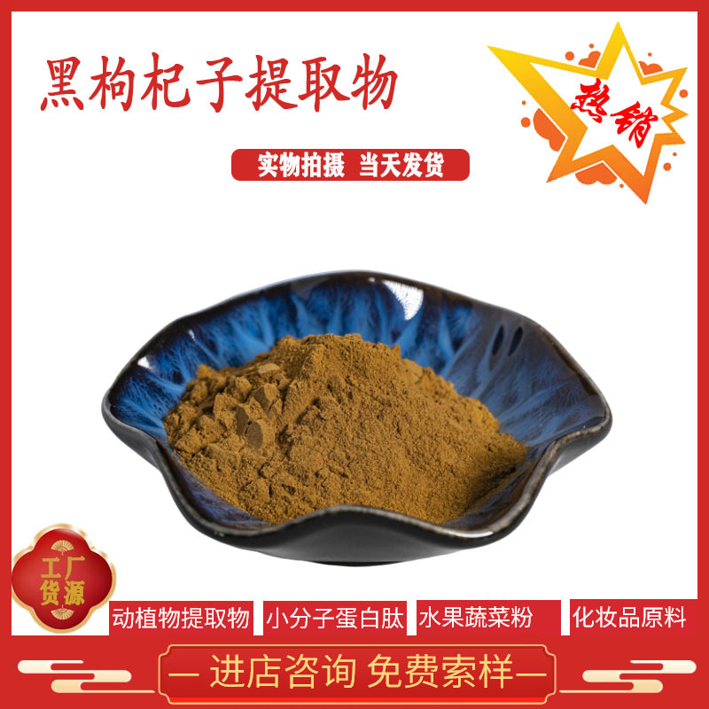 黑枸杞子提取物10:1 黑枸杞多糖 黑枸杞萃取粉 黑枸杞粉 现货供应