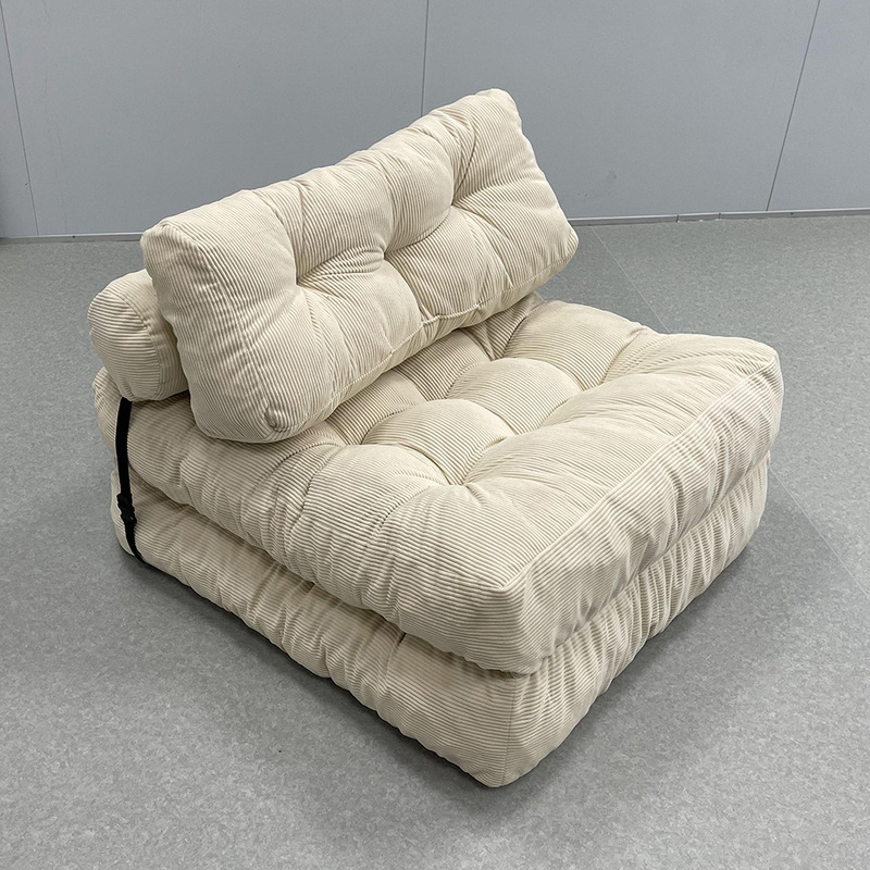 Customized Amazon Convertible Sleeper Chair Pillow Mattress Back Support Portable Foldableing Sofa Bed