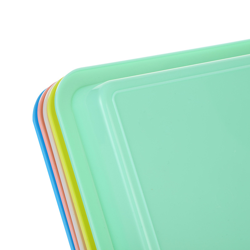 Experimentar la bandeja de plástico de calidad alimentaria A5 tamaño ciencia kindergarten equipo hecho a mano de los niños pintura bandeja PP material