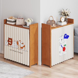 Simple installation-free shoe rack home door space-saving multi-layer folding shoe cabinet a batch of rental housing economy