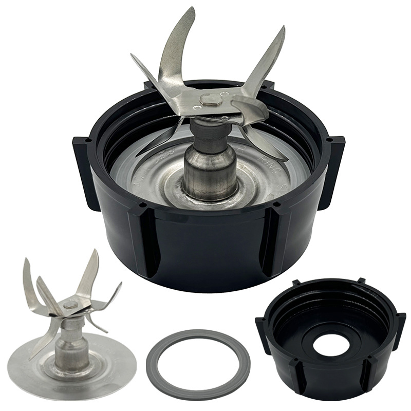 Juego de Accesorios para Exprimidor, Cuchilla de 6 Aspas, Anillo de Sello de Baquelita, Compatible con Licuadoras OSTER.