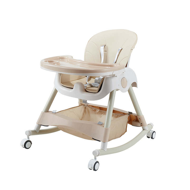 Silla de comedor para bebés, silla mecedora para niños, silla de estudio para bebés 2 en 1, silla de mesa de comedor para bebés de 0 a 6 años, artefacto