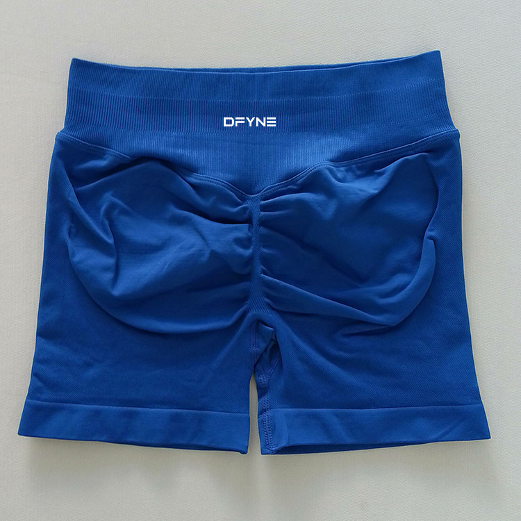 Dfyne Yoga Pants Sports Shorts Cycling Peach Butt Yoga Shorts Low-Waist Tight-Fitting Butt-Lifting Yoga Pants