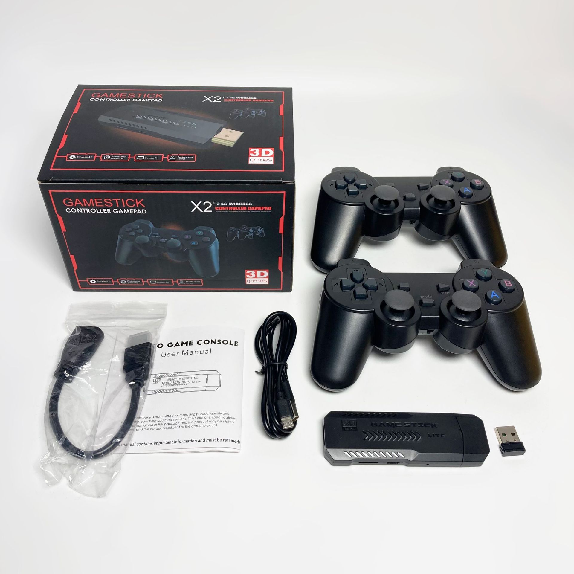 4K PSP consola de juegos de televisión doméstica X2PLUS Pandora caja de juegos 4K arcade versión doméstica inalámbrica doble