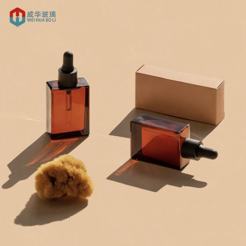 现货15ml 30ml茶色玻璃滴管精油瓶 香薰滴管精华液瓶 原液分装瓶|undefined