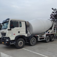 出口重汽HOWO10轮10-20立方二手翻新混凝土搅拌车 水泥搅拌罐车