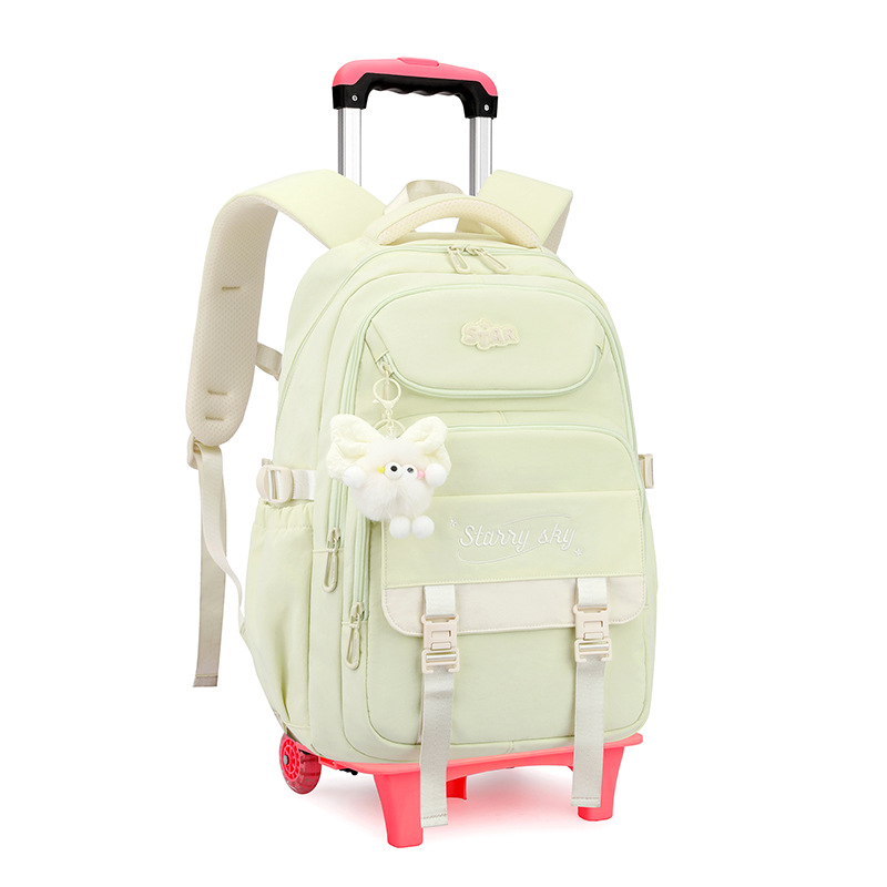 Mochila de pescado natural 3 - 6 grados de moda de alta capacidad mochila de estudiantes de secundaria escalera ligera caja de tracción