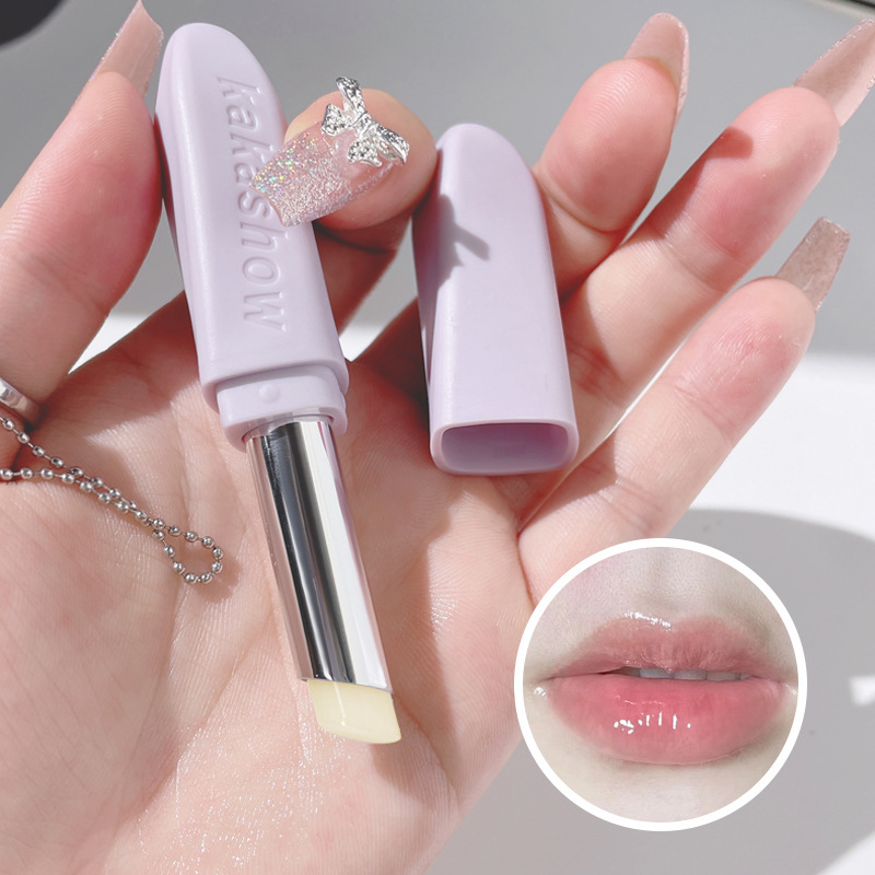 kakashow Lip Balm Moisture moist Replenish water Chapped Desalination Lips Primer Colorless Lipstick wholesale