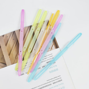 Carefully Selected Office Stationery Clips, Plastic Pp Loose-Leaf Binding Clips, Student Information Multi-Functional Double-Hole Photo Album Test Papers