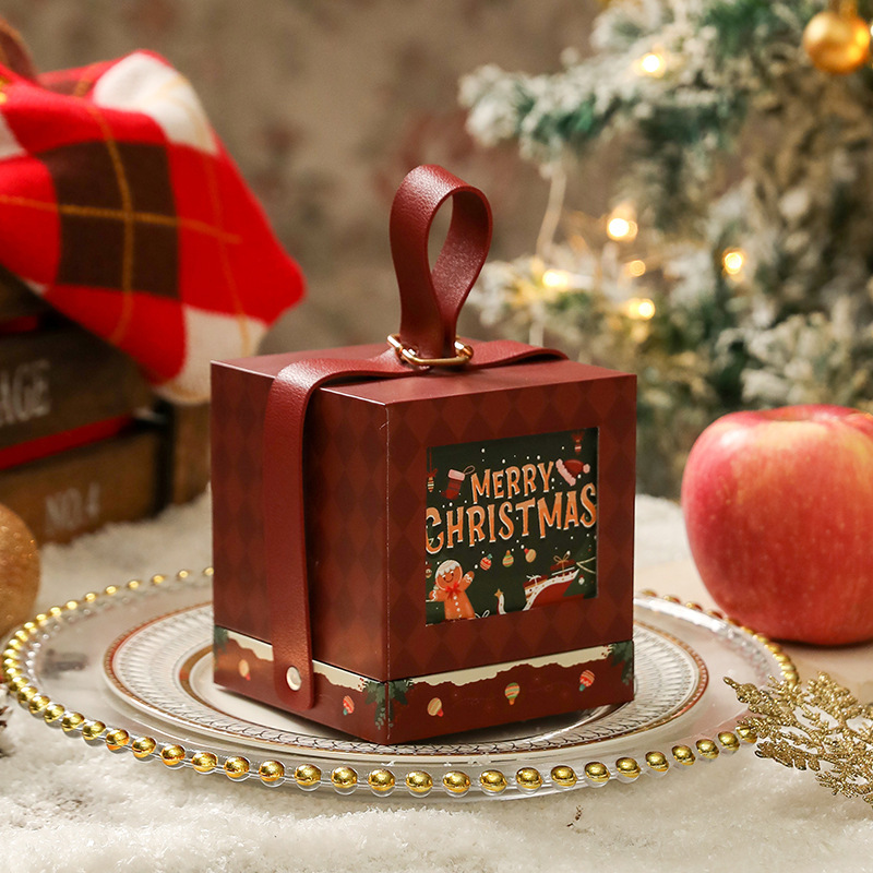 2025 新しいクリスマスアップルボックスギフトボックスクリスマスイブフルーツ包装ボックスクリスマスギフトボックス卸売|undefined