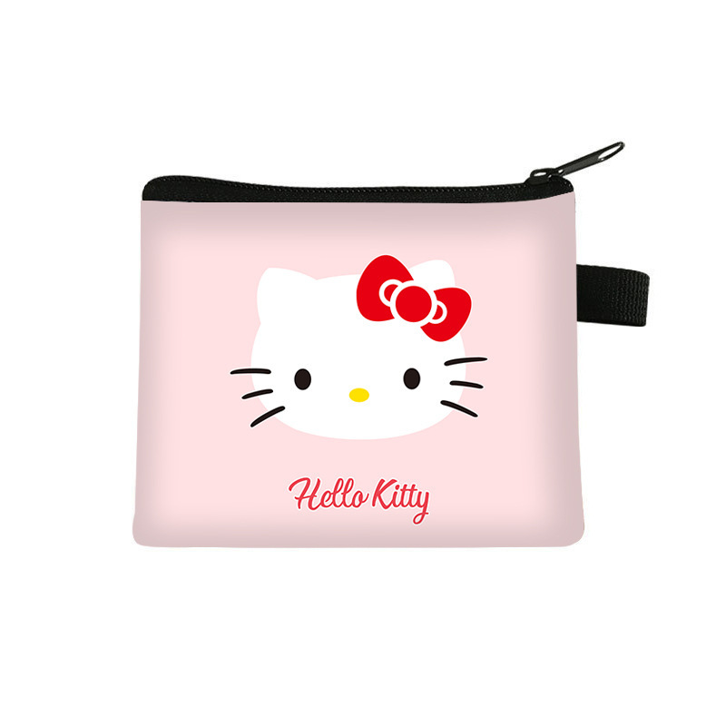 New HelloKitty high-looking children's coin purse cartoon cute fashion multi-functional card holder storage bag