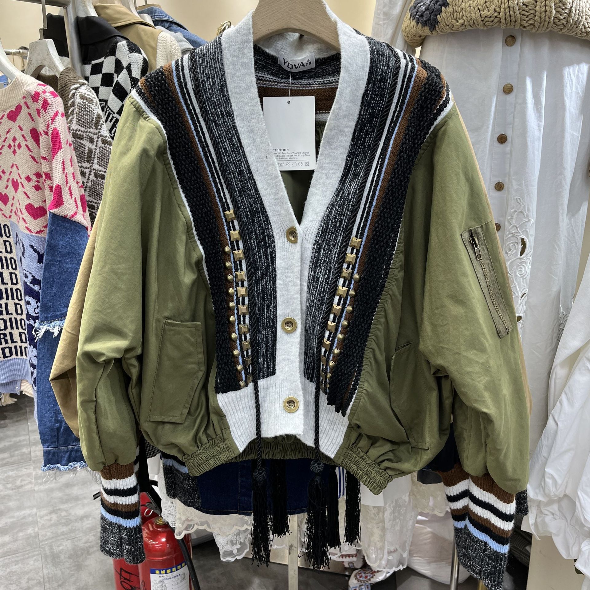Spring fashionable design trend jacket