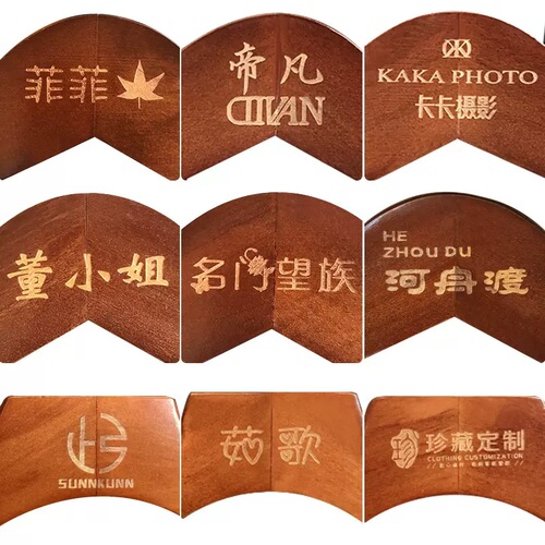 Vintage Clothing Store Hotel Household Wedding Dress Solid Wood Hanger Wholesale Tie Rope Men's and Women's Clothes Wide Shoulder Anti-Slip Wood 