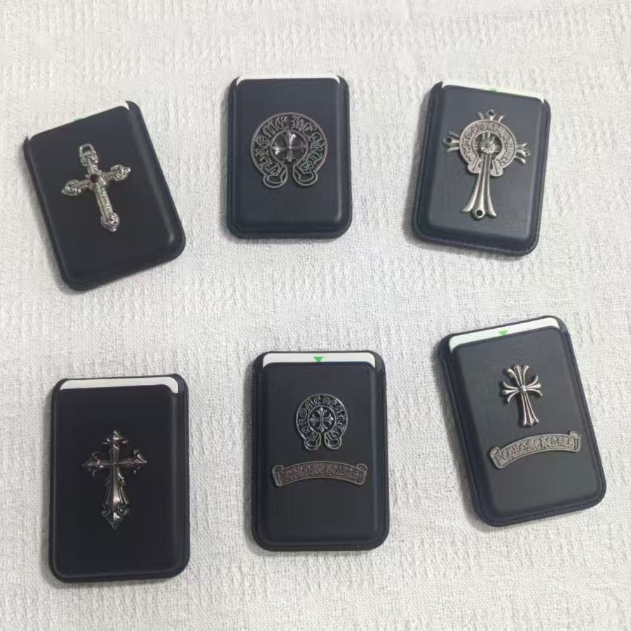 Hot-Selling Magnetic Cross-Shaped Magnetic Card Holder Suitable for Magnetic Phones and Magnetic Phone Cases, Anti-Theft and Anti-Degaussing, Handmade