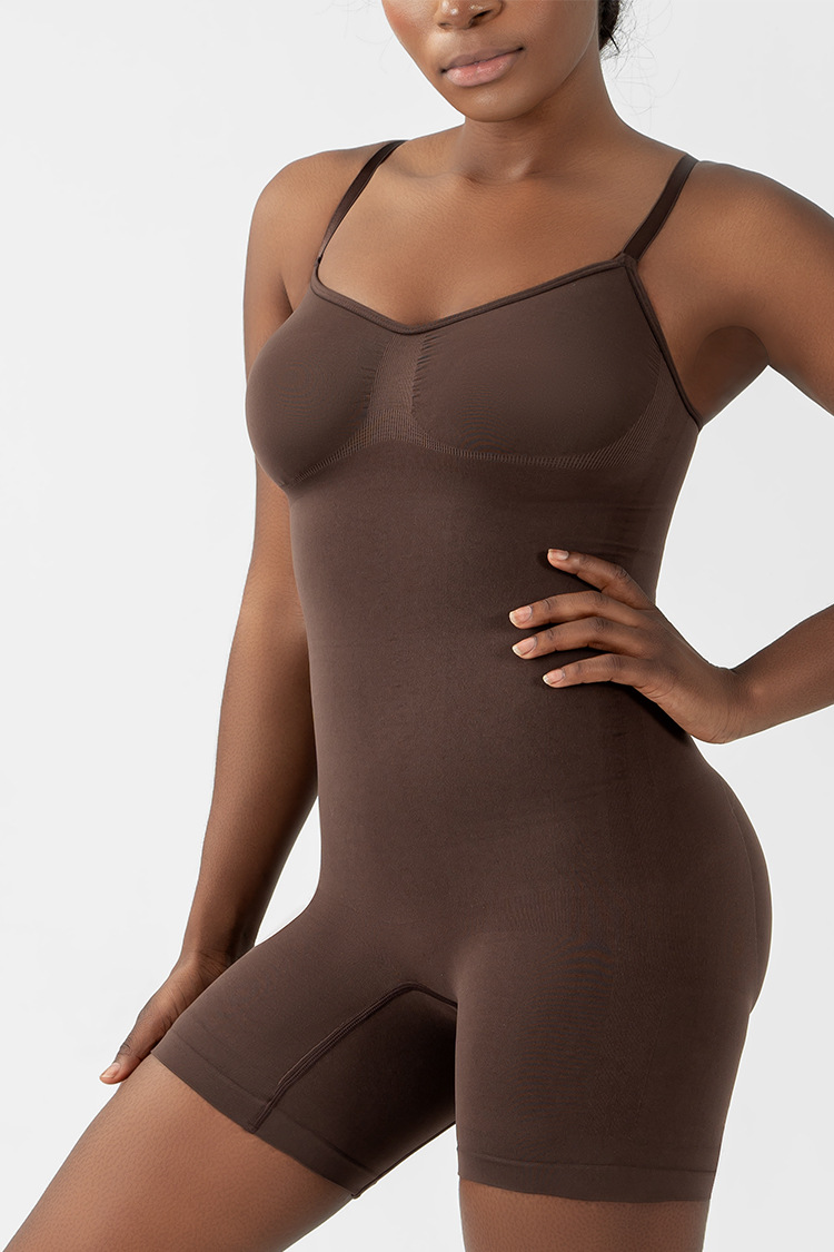 Seamless Bodysuit Shapewear Tummy Control And Butt Lifting Shaper_voghion.com