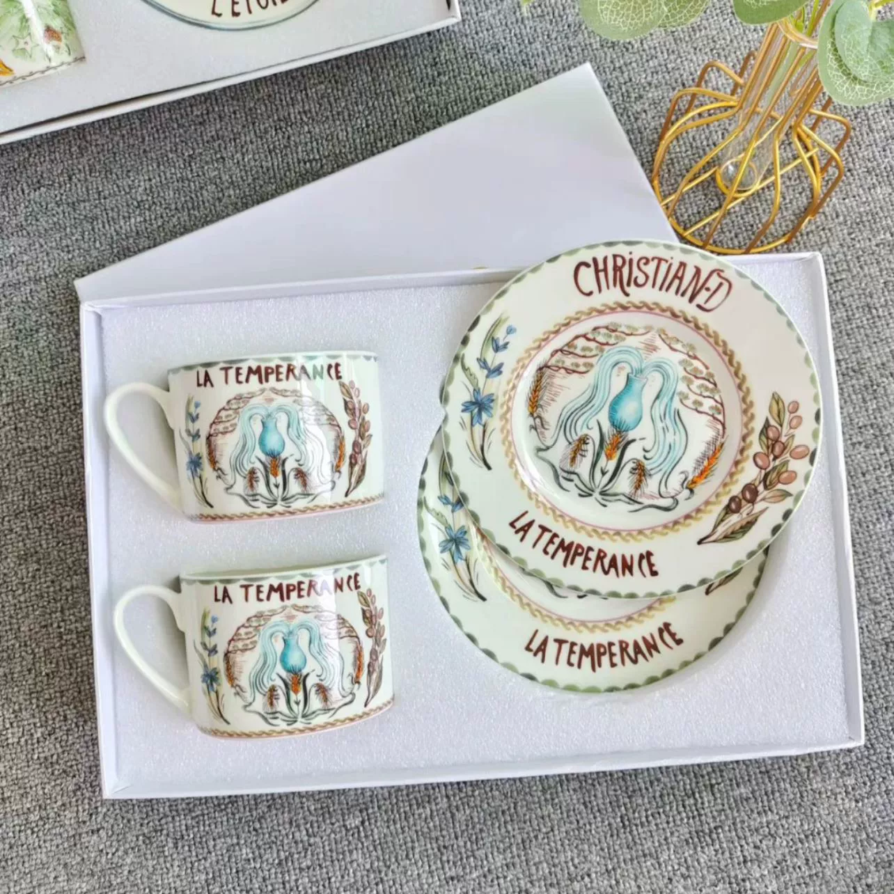Кофейно-совершенный дневной чай, чайный набор, оптом, европейский стиль