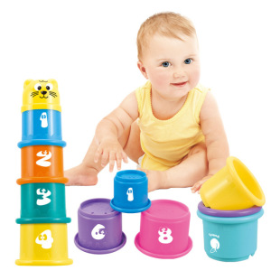 Baby Puzzle Early Education Baby Toys 1-3 Years Old Children's Stacking Lele Portable Bucket Bathroom Water Play Toy Set