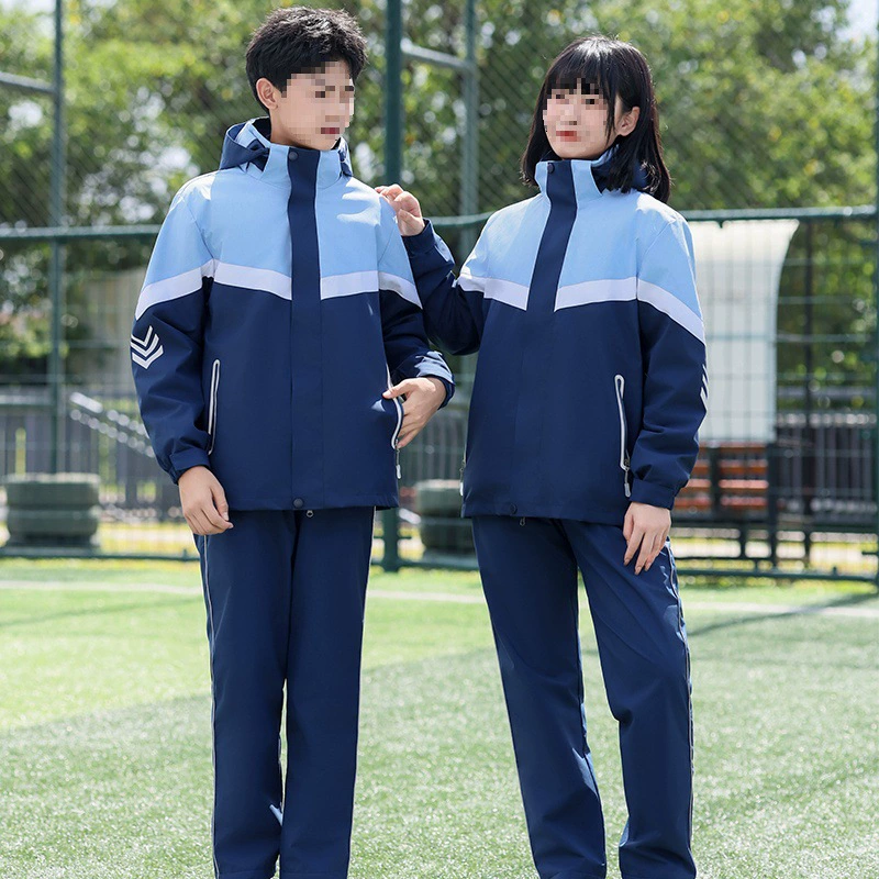 Куртка школьной формы, зимний спортивный костюм «три в одном» для учащихся средней школы, классная форма для средней школы, куртка в студенческом стиле
