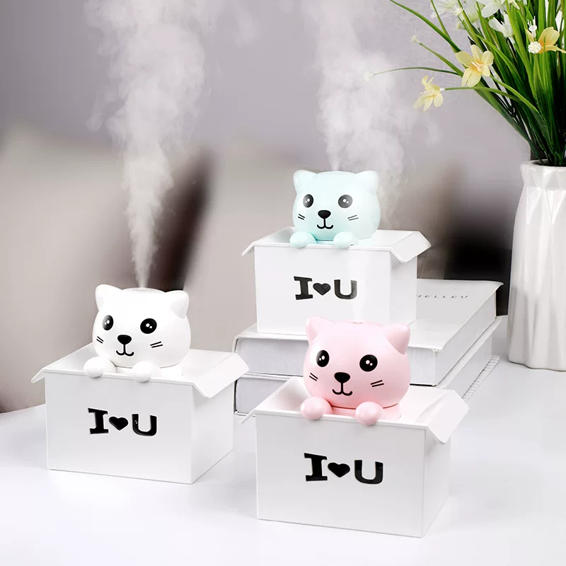 Источник мини-фабрика - домашний офис USB тяжелый туманный воздушный увлажнитель туман Mima-cat
