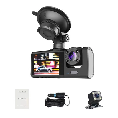 Three-Lens High-Definition Night Vision – Driving recorder