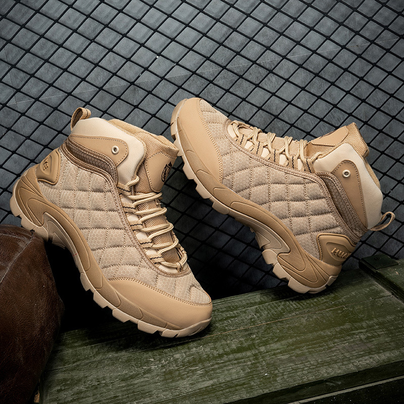 Amazon AliExpress 2023 otoño nuevos zapatos al aire libre zapatos de senderismo salvajes zapatos de hombre zapatos de desierto