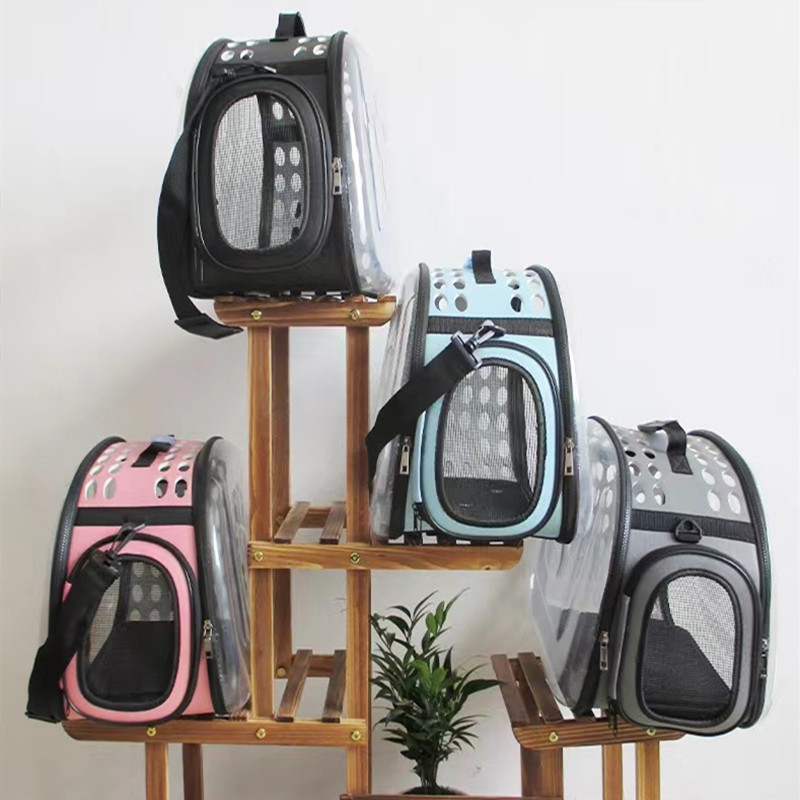 Pet Bag Cat Bag Go Out Portable Transparent Space Capsule Pet Backpack Dog Cage Cat Bag Pet Supplies Wholesale