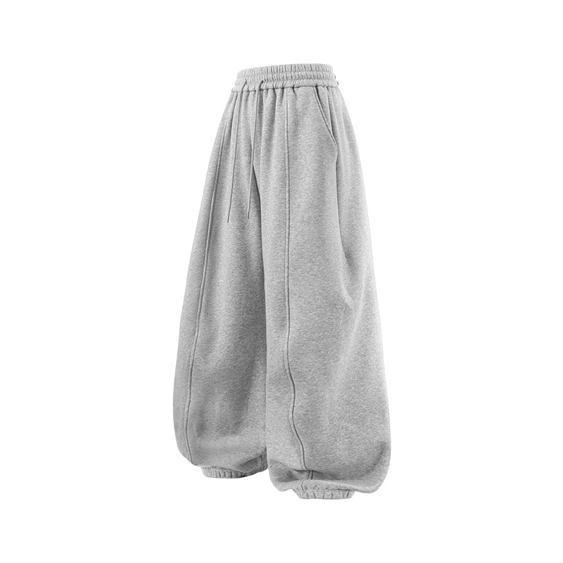 Blade Leggings 26 Spring And Summer New Sports Wide-leg Fleece Casual Sweatpants_voghion.com
