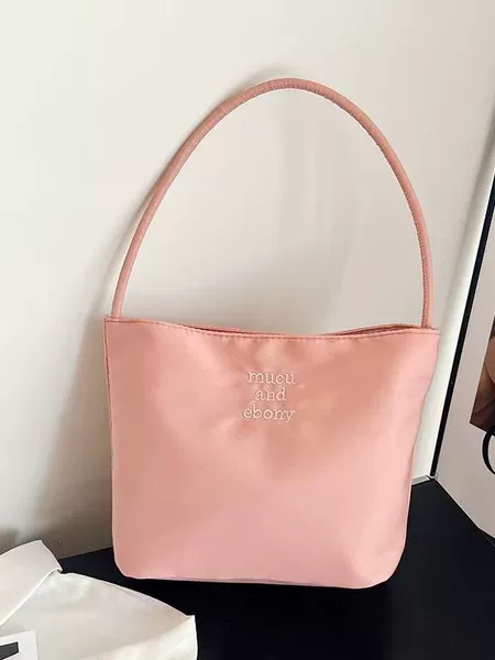 Underarm Bag for Women, Nylon Shoulder Bag, Waterproof Embroidered Handbag, Commuting Casual Bag, Factory Direct, in Stock