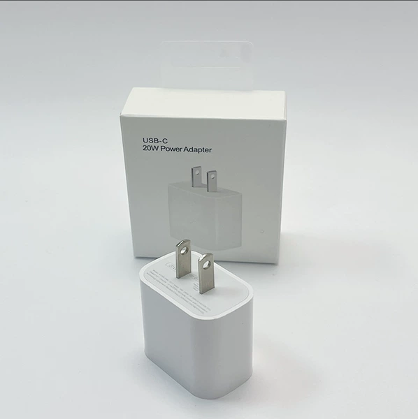 20W US-regulated charging head + transparent hook packaging box