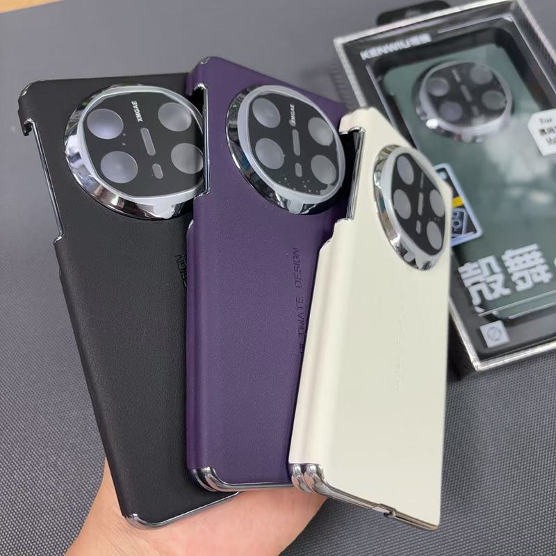 殻舞慕尚系列 双边中轴保护 适用于华为MateX5/X6优质皮料 手机壳|undefined