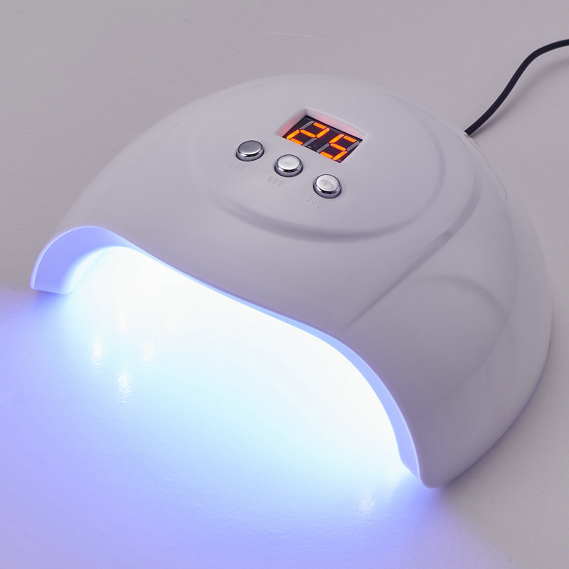 Nueva lámpara de manicuras inteligente doméstica de tres velocidades de horario de manicuras de horno de lámpara USB enchufe conveniente manicuras de manicuras máquina de manicuras