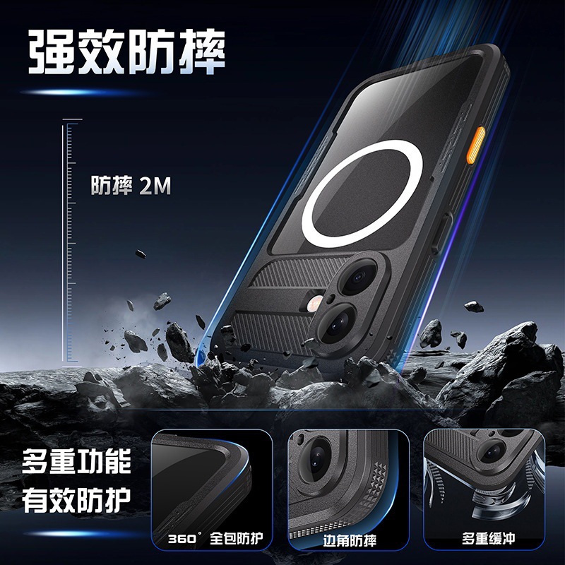 レッドペッパーMARS戦神シリーズ iPhone 16対応 防水ケース アウトドア 深海潜水用 携帯電話保護ケース