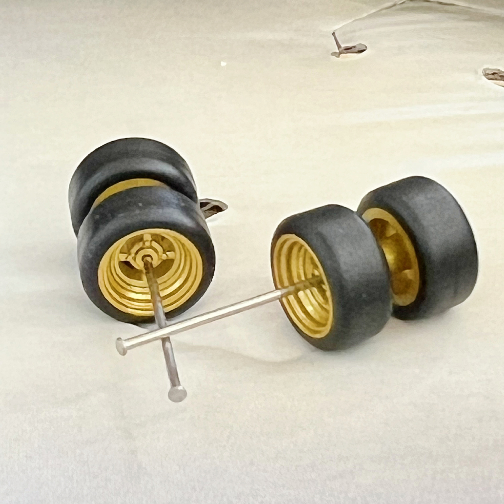 Hot Wheels Matchbox Domica 1/64 de nivel de entrada de aleación de coche modelo de modificación de la rueda de goma del neumático de goma cubo de la rueda