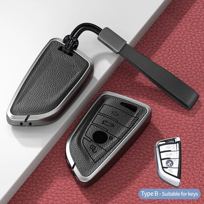 X7 Blade 530 Shell 525 All-Inclusive, Car key bag - model-b-blade-smart-4-button-unstandardized-premium-black-hand-strap-buckle-single-shell