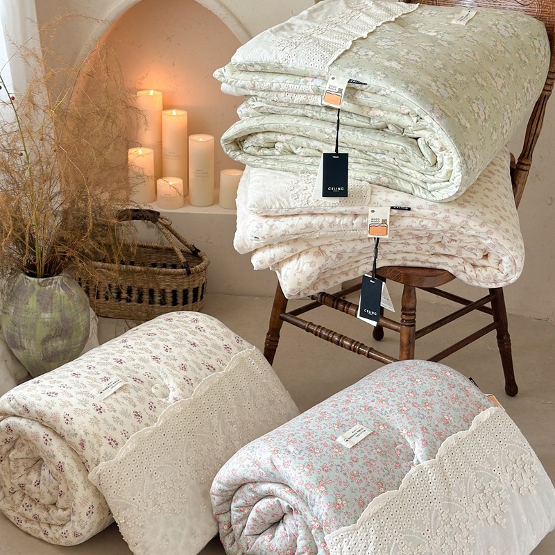 New Class a French Trim Knitted Autumn and Winter Quilt Core for Mothers and Babies, Dormitory Bed Quilt, Machine Washable