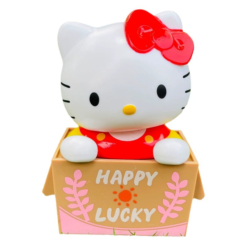 Новая Солнечная панда качающаяся голова Автомобильные украшения творческий мультфильм качели кукла автомобильные украшения подарки