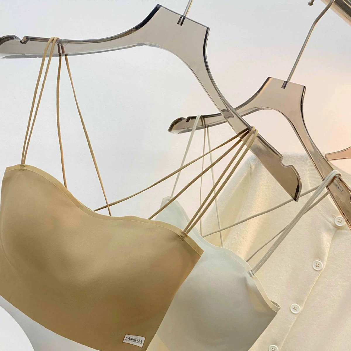 Protective underware, straps, tube top, underwear, bra, beautiful back, backless