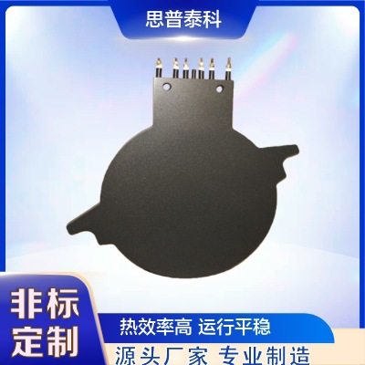 特氟龙喷涂加热板 电加热防腐防粘板 思普泰科电热铸铝加热板发热