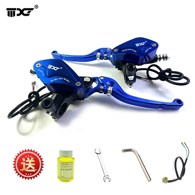 Other brake systems – Oil Pump - blue-pair-leaf-adjustable-upper-pump-comes-with-brake-oil-installation-package