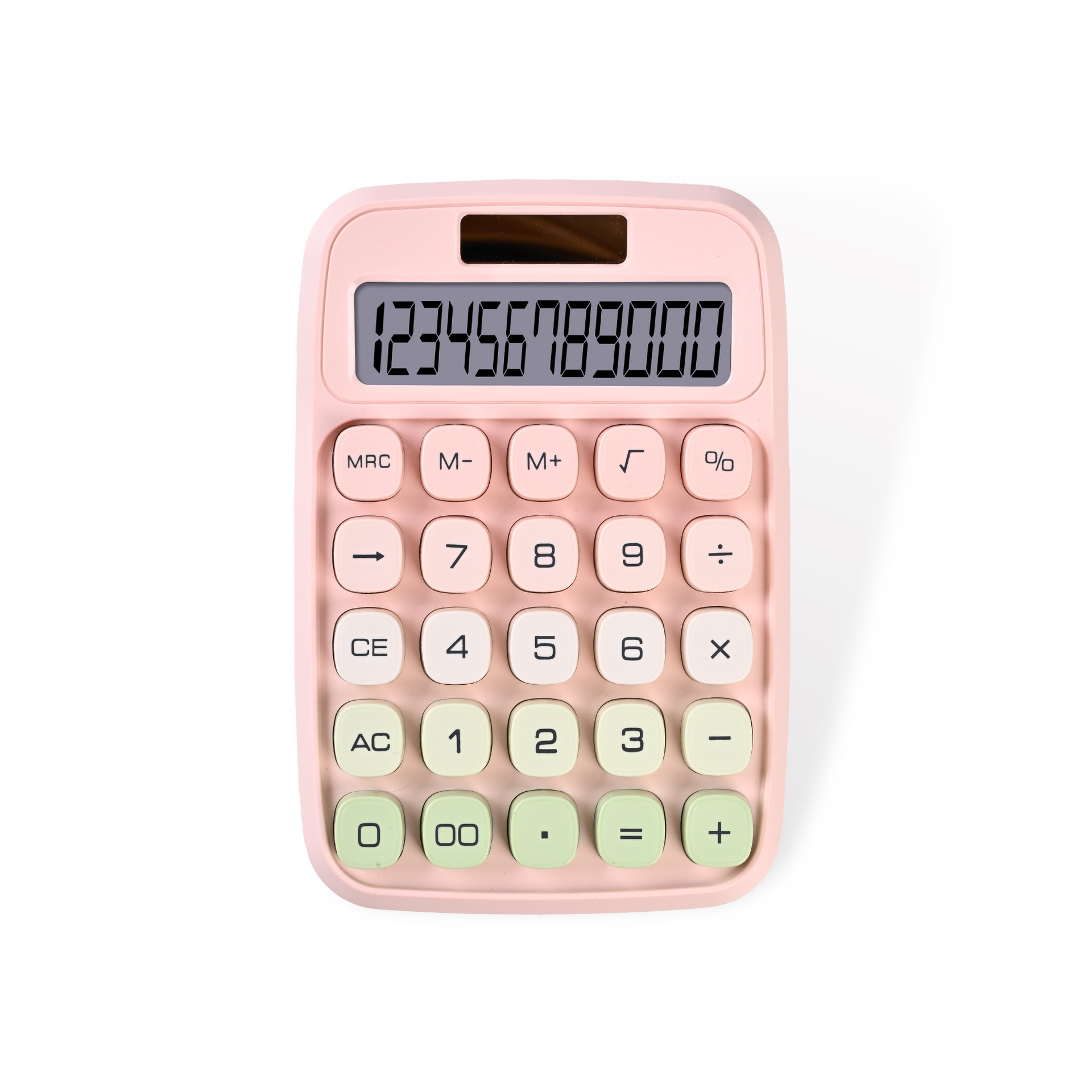 Calculadora de explosión transfronteriza dopamina pantalla grande estudiante máquina redonda retro teclado mecánico especial para examen de computadora