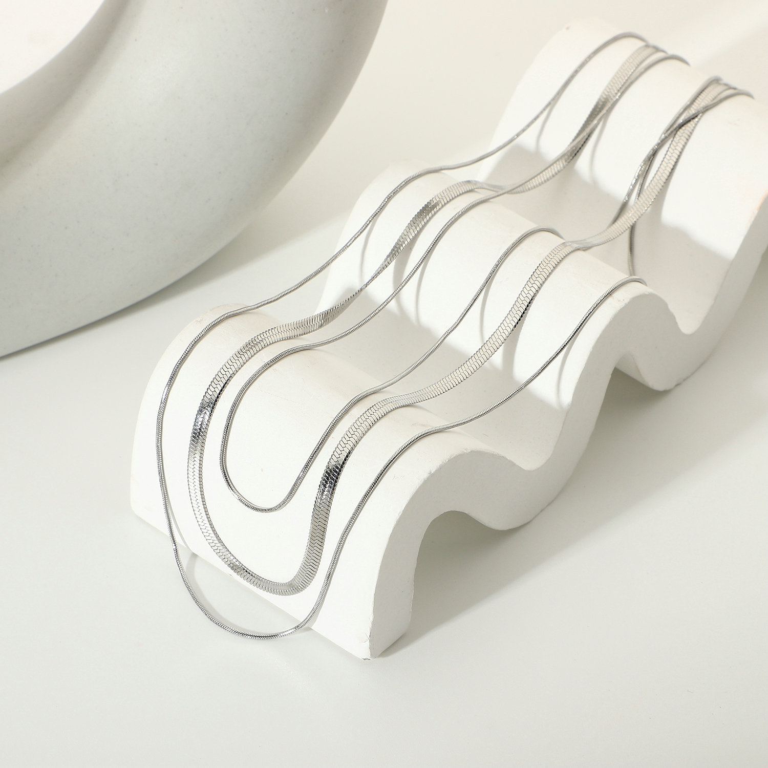 Fashion Geometric Titanium Steel Plating Pendant Necklace 1 Piece