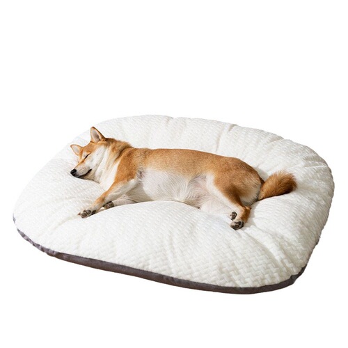 Dog mat, kennel sleeping mat, universal for all seasons, removable and washable cat floor mat, mattress, winter warm pillow, pet supplies