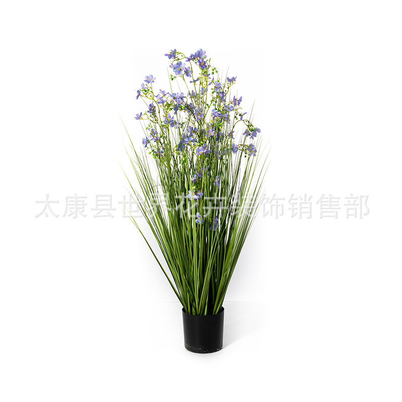 仿真绿植造景瑞香花盆栽装饰花油菜花拍摄影假花仿真花高级感逼真|undefined