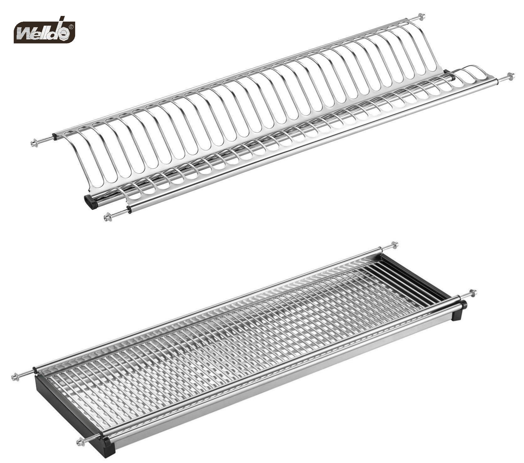 Welldo纬东 橱柜碗碟架橱柜不锈钢碗碟架碗碟沥水架