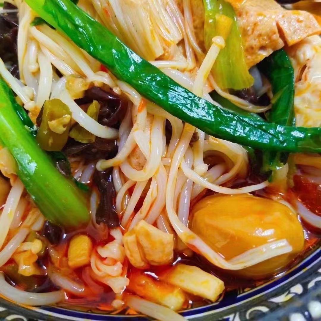 Guangxi Liuzhou Liqian Luosifen 360g Instant Rice Noodles Original Tomato Flavor Instant Noodles Luosifen