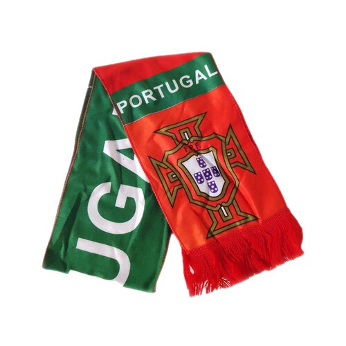 Miami International Messi Fans' Winter Warm Scarf with Double-Sided Patterns