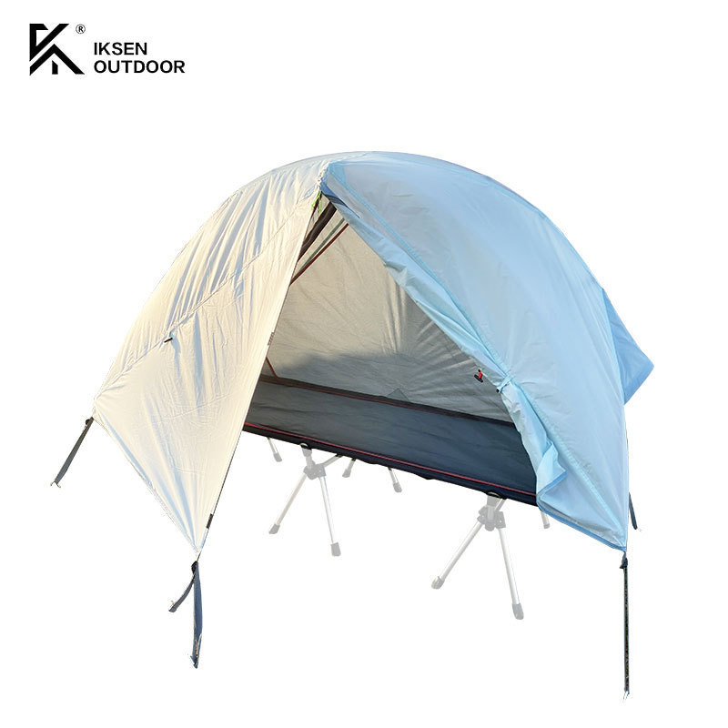 Outdoor camping net lightweight easy to carry camp bed tent folding aluminum alloy awning rainproof mosquito net