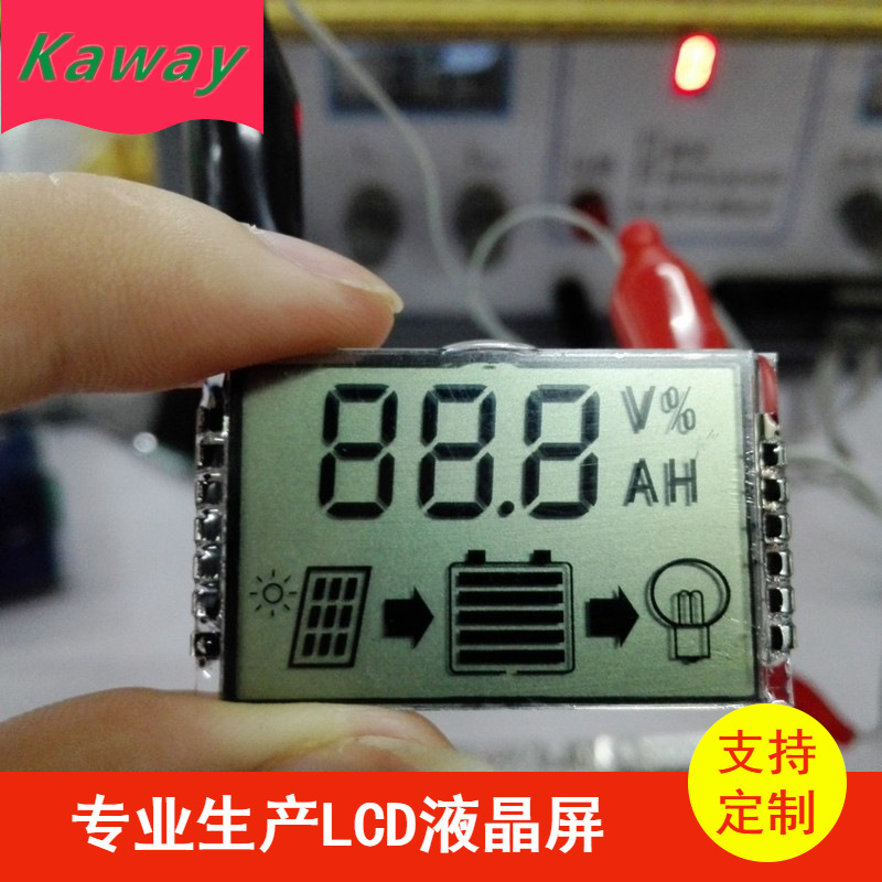 厂家销售太阳能控制器段码液晶屏 全视角高对比度段码液晶屏