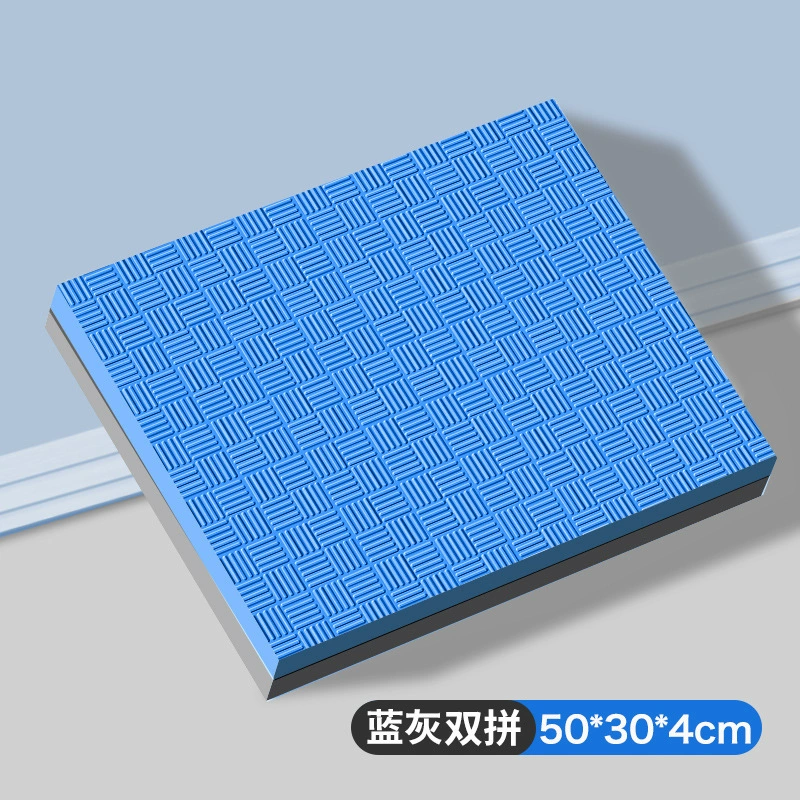 Баланс-пэд, мягкая вставка для шага, 50×20–50×40 см, 2.5–4 см, двухцветный фитнес и йога подушкой