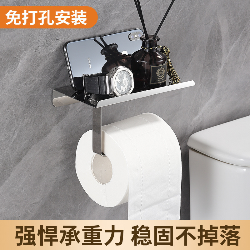 304 ステンレス鋼のペーパータオルホルダートイレットペーパーホルダーホテルプロジェクトトイレトイレラックペーパーロールペーパータオルボックス